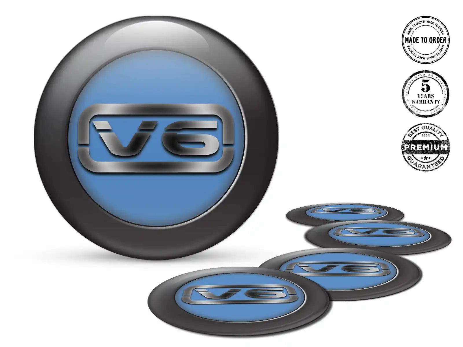 Wheel Badge Edition Limited Sleek Racing Dome